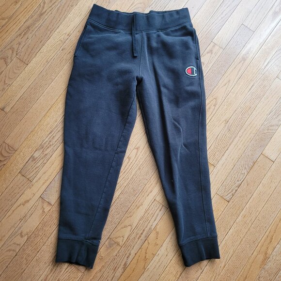 Champion Authentic Athletic Apparel Track Pant Jogger Black Medium - Picture 1 of 9